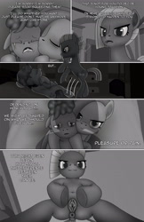 Size: 1989x3072 | Tagged: explicit, grimdark, artist:anonymousandrei, comic:life of li'l cheese, aunt and nephew, bed, bedroom, bipedal, colt, comic, crying, derpibooru exclusive, dialogue, dominant, earth pony, female, femdom, foal, foalcon, g4, imminent cunnilingus, imminent oral, imminent pain, imminent rape, imminent sex, imported from derpibooru, incest, leg lock, li'l cheese, limedom, limestone pie, male, malesub, marble pie, mare, nudity, older limestone pie, older marble pie, on bed, on hind legs, penis, pie family home, please, please be gentle, pleasure, pony, pubic fluff, rape, reasonably sized genitals, sex, spread legs, spread pussy, spreading, straight, straight shota, submissive, talking, trio, virgin, vulva