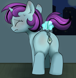 Size: 3121x3179 | Tagged: explicit, artist:dumbwoofer, ambermoon, anatomically correct, anus, blank flank, blushing, clitoris, dark genitals, dock, ear blush, ear fluff, ears back, edit, eyes closed, female, filly, foal, foalcon, g4, horn, implied lilymoon, imported from derpibooru, indoors, insertion, lip bite, magic, magic aura, magic penis, magical spreading, moon, night, nudity, offscreen character, open mouth, penis, ponut, pony, raised tail, siblings, sisters, solo, solo female, spread pussy, spreading, sweat, sweatdrop, tail, telekinesis, unicorn, vagina, vaginal insertion, vaginal secretions, vulva, window