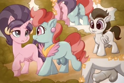 Size: 4096x2731 | Tagged: explicit, artist:mushy, anatomically correct, anus, apron, aroused, balls, big crotchboobs, butt, clothes, colt, commission, commissioner:dragonpone, cookie butt, cookie crumbles, crotchboobs, cup butt, cup cake, cutaway, dark crotchboobs, dock, ear piercing, earring, earth pony, erection, eyes on the prize, female, foal, foalcon, folded wings, g4, horn, horsecock, imported from derpibooru, jewelry, lidded eyes, looking at each other, looking at someone, male, mare, milf, nipples, nudity, oblivious, outdoors, pegasus, penis, picture-in-picture, piercing, plot, ponut, pony, precum, raised hoof, rumble, tail, trio, unicorn, voyeurism, vulva, wings