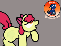 Size: 2160x1620 | Tagged: explicit, artist:n1ck1wolf, apple bloom, animated, apple bloom's bow, blank flank, blushing, bow, derpibooru exclusive, dildo, dildo sitting, earth pony, female, filly, foal, foalcon, frame by frame, g4, gif, hair bow, heart, imported from derpibooru, insertion, looking pleasured, plap, pony, sex toy, solo, solo female, watermark