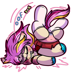 Size: 2000x2000 | Tagged: explicit, artist:gluttonace, oc, oc:soursop pop, cameltoe, clothes, earth pony, fail, falling, female, filly, foal, foalcon, hybrid, imported from derpibooru, legwear, magical lesbian spawn, nudity, oc only, offspring, panties, panty shot, parent:bon bon, parent:lyra heartstrings, parent:oc:razzmatazz gleam, pony, school uniform, skirt, socks, solo, solo female, stockings, thigh highs, underwear, unshorn fetlocks, vaginal secretions, vulva, wet panties
