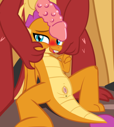 Size: 1800x2000 | Tagged: explicit, artist:succubi samus, aftersex, anus, brother, brother and sister, dragon, dragon lands, dragoncest, edit, family, female, flaccid, foalcon, g4, garble, imported from derpibooru, incest, male, nudity, penis, ship:smolble, shipping, show accurate, show accurate porn, sibling incest, siblings, sister, smolder, straight, vulva