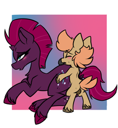 Size: 2388x2580 | Tagged: explicit, artist:steelsoul, tempest shadow, oc, oc:himmel, age difference, ambiguous penetration, backsack, balls, blushing, butt, canon x oc, colt, colt on mare, creampie, cum, earth pony, female, foal, foalcon, g4, horn, imported from derpibooru, male, mare, nudity, passepartout, penetration, plot, pony, reverse foalcon, sex, straight, straight shota, unicorn