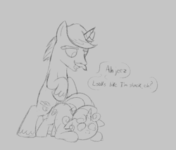 Size: 876x745 | Tagged: questionable, artist:dtcx97, sweetie belle, age difference, ambiguous penetration, bipedal, blank eyes, dialogue, facial hair, father and child, father and daughter, female, filly, foal, foalcon, g4, hondo flanks, horn, imported from derpibooru, incest, male, monochrome, moustache, penetration, pony, scarred for life, sex, sketch, softcore, stallion, stallion on filly, straight, stuck, stuck together, unicorn, white eyes
