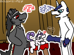 Size: 2160x1620 | Tagged: explicit, grimdark, artist:blossomeclipse, princess flurry heart, shining armor, abuse, alicorn, anal, anatomically incorrect, baby, babycon, balls, blood, dialogue, flurrybuse, foal, foalcon, g4, genitals, horn, imported from derpibooru, incest, king sombra, nonconsensual, nudity, penetration, penis, pony, rape, sex, trio, unicorn, who needs organs?