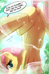 Size: 750x1125 | Tagged: explicit, artist:lumineko, fluttershy, anatomically incorrect, anus, butt, cute, cute porn, female, filly, foal, foalcon, g4, imported from derpibooru, looking at you, looking back, looking back at you, looking down, looking down at you, nudity, old art, pegasus, plot, pony, upside-down vulva, vaginal secretions, vulva, younger