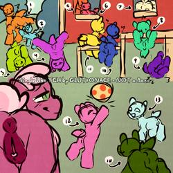 Size: 2000x2000 | Tagged: explicit, artist:gluttonace, oc, age difference, anus, ball, blowjob, cheerilee, clitoris, commission, earth pony, female, filly, foal, foalcon, g4, grope, headstand, imported from derpibooru, male, mare, nudity, oral, penis, playground, ponut, pony, ponyville schoolhouse, presenting, rear view, sex, sketch, stallion, stallion on filly, straight, vulva, vulvar winking, wip, ych sketch, your character here