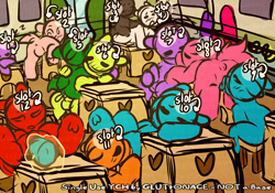 Size: 2852x2000 | Tagged: explicit, artist:gluttonace, oc, commission, doggy style, exhibitionism, foal, foalcon, from behind, imported from derpibooru, kissing, magic masturbation, masturbation, obscured penetration, oral, ponyville schoolhouse, presenting, public masturbation, public nudity, public sex, school, sex, sex education, sex toy, sketch, sleeping, spitroast, threesome, wip, ych sketch, your character here