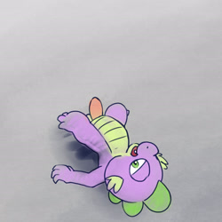 Size: 2300x2300 | Tagged: explicit, artist:argonvile, spike, dragon, foalcon, g4, high res, imported from derpibooru, lying down, male, nudity, on back, penis, solo, solo male