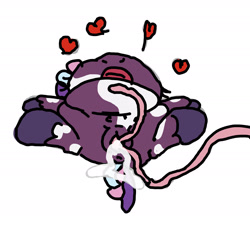 Size: 1650x1500 | Tagged: explicit, artist:paciblabber, 1000 hours in ms paint, after vaginal, after vaginal orgasm, aftersex, anus, baby, baby pony, babycon, creampie, crotchboobs, cum, cum inflation, drool, female, filly, foal, foalcon, g5, imported from derpibooru, inflation, newborn foal, nipples, nudity, open mouth, ponut, pony, simple background, spread legs, spreading, teats, umbilical cord, unicorn, vaginal secretions, violette rainbow, vulva, white background