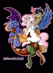 Size: 1700x2338 | Tagged: explicit, grimdark, artist:anibaruthecat, princess celestia, princess luna, alicorn, anus, blood, bondage, butt, cewestia, defloration, discord, draconequus, female, filly, filly luna, foal, foalcon, g4, imported from derpibooru, looking at you, male, nudity, old art, penetration, penis, pink-mane celestia, plot, pony, rape, sex, simple background, simplistic anus, straight, tail, tail bondage, vaginal, virgin, vulva, woona, younger