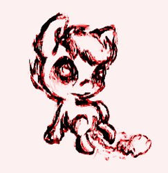 Size: 506x520 | Tagged: explicit, grotesque, artist:sewnshutik, scootaloo, abortion, birthing, dead, female, fetus, filly, foal, foalcon, g4, imported from derpibooru, jpg artifacts, nudity, pegasus, umbilical cord, vulva