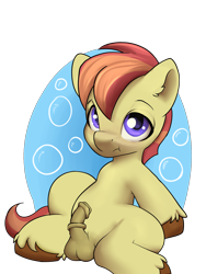 Size: 3000x4000 | Tagged: explicit, artist:dumbwoofer, bubble, bubbles (g5), colt, ear fluff, earth pony, erection, foal, foalcon, g5, imported from derpibooru, looking at you, male, medial ring, nudity, penis, pony, reasonably sized balls, reasonably sized genitals, reasonably sized penis, simple background, solo, transparent background, unshorn fetlocks