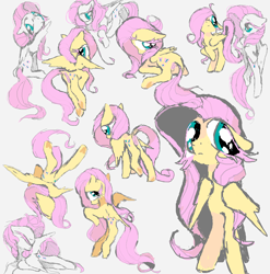 Size: 1224x1240 | Tagged: explicit, artist:bo2lbrush, fluttershy, anus, casual nudity, cute, female, filly, foal, foalcon, g4, imported from derpibooru, nudity, pegasus, pixel-crisp art, ponut, pony, shy, simple background, solo, solo female, vulva, white background, younger