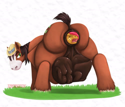 Size: 3420x2922 | Tagged: explicit, artist:tairedfox, babs seed, anal vore, anus, balls, bloomprey, butt, comic, distressed, earth pony, female, fetish, filly, filly prey, foal, foalcon, g4, grass, implied apple bloom, implied cock vore, implied diamond tiara, implied scootaloo, implied silver spoon, implied sweetie belle, imported from derpibooru, male, nudity, penis, plot, pony, preybloom, scootaprey, stallion, stallion pred, sweetieprey, trouble shoes, vore