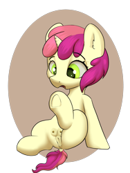Size: 3000x4000 | Tagged: explicit, artist:dumbwoofer, anus, crotchboobs, delicious flat crotch, dock, ear fluff, female, filly, foal, foalcon, g4, imported from derpibooru, leaning back, nipples, nudity, open mouth, pony, rose petal, simple background, sitting, solo, solo female, tail, teats, transparent background, underhoof, unicorn, vulva