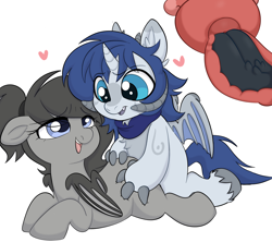 Size: 4096x3641 | Tagged: explicit, artist:mushy, oc, oc:crescent, oc:prince nova, alicorn, bat pony, bat wings, bedroom eyes, cervix, colt, colt on filly, cute, diphallic, double penetration, double vaginal, dracony, dragon, female, filly, floating heart, foal, foalcon, goat horns, heart, horns, hybrid, imported from derpibooru, male, male alicorn oc, multidick, multiple penetration, multiple vaginal, nudity, oc only, penetration, penis, pony, ram horns, sex, simple background, straight, uterus, vagina, vaginal, white background, wings, x-ray