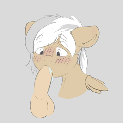 Size: 2000x2000 | Tagged: explicit, artist:ashersketch, oc, oc:asher streak, blowjob, blushing, colt, cum, cum in mouth, foal, foalcon, gay, high res, human, human male, human male on colt, human on pony action, human penis, imported from derpibooru, interspecies, male, nudity, oral, pegasus, penis, pony, sex, sucking