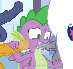 Size: 3318x3177 | Tagged: explicit, artist:don't mind me, shining armor, spike, balls, blowjob, cum, cum in mouth, derpibooru exclusive, dragon, foalcon, g4, gay, high res, horsecock, implied sunburst, imported from derpibooru, infidelity, infidelity armor, male, masturbation, nudity, oral, penis, pony, precum, sex, ship:spikemor, shipping, show accurate, show accurate porn, size difference, stallion, unicorn, winged spike, wings