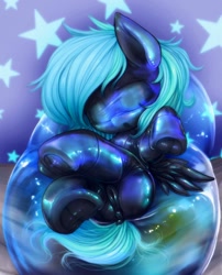 Size: 968x1198 | Tagged: explicit, artist:darkstylerz, oc, oc:siriusnavigator, alternate version, anus, bed, butt, commission, cute, dock, female, filly, foal, foalcon, frog (hoof), hooves, imported from derpibooru, latex, nudity, oc only, pegasus, plot, pony, rule 63, solo, solo female, tail, underhoof, unicorn, vulva, ych result