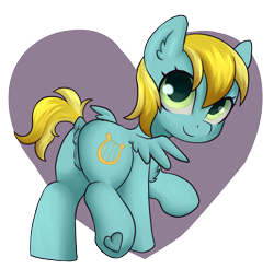 Size: 2233x2200 | Tagged: explicit, artist:dumbwoofer, anus, bee bop, butt, chest fluff, dock, ear fluff, feathered wings, female, filly, foal, foalcon, g4, heart, heart background, high res, hoof heart, imported from derpibooru, looking at you, looking back, looking back at you, nudity, pegasus, plot, pony, presenting, simple background, smiling, smiling at you, solo, solo female, spread wings, tail, transparent background, underhoof, vulva, wings
