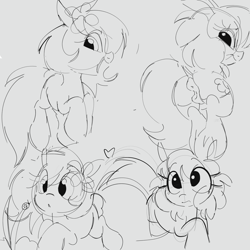Size: 3000x3000 | Tagged: explicit, artist:mushy, oc, oc:kayla, oc:pea, anatomically correct, anus, blank flank, butt, clothes, dock, earth pony, female, filly, flower, foal, foalcon, heart, high res, imported from derpibooru, legwear, nudity, plot, ponut, pony, sketch, sketch dump, socks, tail, thigh highs, vulva