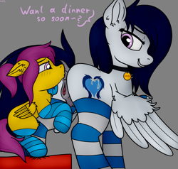 Size: 4200x4000 | Tagged: explicit, artist:sassysvczka, oc, oc:sassysvczka, oc:windy forrest, age difference, analingus, analingus on female, anatomically correct, anus, ashamed, blushing, butt, butt fluff, chair, chest fluff, clitoris, clothes, collar, crotchboobs, dark genitals, dock, duo, duo female, ear fluff, evil, evil smile, female, female on female analingus, fetish, filly, floppy ears, foal, foalcon, folded wings, genitals, grin, gritted teeth, imminent feeding, imminent poop eating, imported from derpibooru, incest, kissing, lesbian, licking, looking at each other, looking at someone, looking back, making out, mare, mare on filly, nipples, nudity, oc only, oral, part of a set, pegasus, pegasus oc, pet tag, plot, ponut, pony, ponytail, pouf, raised hoof, sex, siblings, sisters, smiling, socks, spread wings, standing, standing on two hooves, striped socks, tail, teats, teeth, text, tongue out, training, urine, vagina, vaginal secretions, vulva, vulvar winking, watersports, wing fluff, wings, wings down