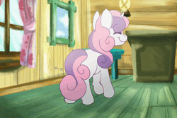 Size: 1500x1000 | Tagged: explicit, artist:euspuche, sweetie belle, animated, anus, bedroom eyes, blank flank, butt, clitoris, clubhouse, covering, crusaders clubhouse, eyes closed, female, filly, flirting, floppy ears, foal, foalcon, g4, gif, imported from derpibooru, looking at you, looking back, looking back at you, looking pleasured, nudity, open mouth, plot, ponut, pony, presenting, presenting anus, presenting butt, presenting dock, presenting pussy, raised hoof, raised leg, raised tail, smiling, smiling at you, smirk, solo, solo female, spread legs, spreading, surprised, sweetie butt, tail, tail aside, tail covering, tree, treehouse, unicorn, vulva, vulva blush, vulvar winking