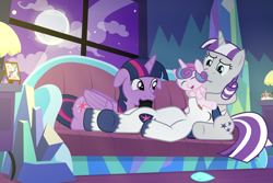 Size: 3600x2400 | Tagged: explicit, artist:antagonising, princess flurry heart, shining armor, twilight sparkle, alicorn, auntie twilight, babycon, blowjob, brother and sister, cunnilingus, cute, cute porn, family, family orgy, father and child, father and daughter, female, fffm foursome, filly, floppy ears, foal, foalcon, foursome, fun for the whole family, g4, grandmother and grandchild, grandmother and granddaughter, grandparent and grandchild moment, group sex, happy, happy sex, harem, high res, holding a pony, horn, horsecock, imported from derpibooru, incest, infidelity, infidelity armor, intergenerational sex, lucky bastard, male, mare, mother and child, mother and daughter, mother and son, nudity, oral, parent and child, penis, pony, sex, ship:flurryarmor, ship:shiningsparkle, ship:shiningvelvet, shipping, show accurate, show accurate porn, siblings, smiling, sparkle family, stallion, straight, twicest, twilight velvet, unicorn, wholesome porn, wings