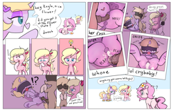 Size: 6377x4136 | Tagged: explicit, grimdark, artist:horsepen, artist:php197, oc, oc:bratty boots, oc:horace, oc:kayla, oc:penny, aftersex, anal, anal creampie, anal prodding, anatomically correct, angry, ballgag, blindfold, bow, bully, bullying, butt, clothes, colt, colt on filly, comic, creampie, crotchboobs, crying, cum, cute, cute porn, dialogue, disproportionate retribution, dock, duo, dweeb, ear piercing, earring, earth pony, female, filly, foal, foalcon, gag, hair bow, heart, imminent penetration, imminent sex, imminent vaginal, imported from derpibooru, jewelry, lightbulb, madorable, male, multiple orgasms, nipples, nudity, oc only, penetration, piercing, plap, plot, pony, prodding, punishment, rape, rape as punishment, rape by proxy, reverse foalcon, sad, sadorable, scrunchie, sex, siblings, simple background, straight, tail, tail bow, teats, text, twins, unicorn, vag to ass, vaginal, vaginal creampie, vaginal prodding, vulva