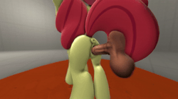 Size: 1920x1080 | Tagged: explicit, artist:sporealtair, apple bloom, 3d, animated, blank flank, butt, earth pony, female, filly, foal, foalcon, g4, imported from derpibooru, insertion, no sound, nudity, plot, pony, solo, solo female, source filmmaker, vagina, vaginal insertion, webm