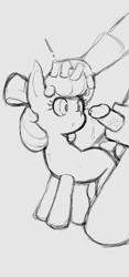 Size: 1080x2308 | Tagged: explicit, artist:howl echoes, apple bloom, age difference, duo, earth pony, female, filly, foal, foalcon, g4, human, imported from derpibooru, male, nudity, penis, pony, size difference, sketch, solo focus