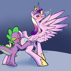 Size: 1929x1940 | Tagged: explicit, artist:soulcentinel, spike, age difference, alicorn, analingus, analingus on female, anus, breath, dragon, drool, duo, duo male and female, emanata, erection, eyes closed, female, foalcon, g4, imported from derpibooru, infidelity, interspecies, looking back, male, male on female analingus, mare, nudity, oral, penis, ponut, pony, princess cadance, princess cheatdance, pseudoincest, sex, shaking, ship:spikedance, shipping, size difference, spread legs, spread wings, spreading, straight, vulva, wingboner, wings