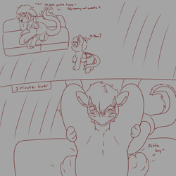 Size: 1000x1000 | Tagged: explicit, artist:ashersketch, oc, oc:asher streak, oc:phoebe streak, 2 panel comic, anus, backsack, bad parenting, balls, blowjob, colt, comic, dialogue, dock, drunk, fmilf, foal, foalcon, freckles, frog (hoof), futa, futa oc, futa on male, futa pov, heart, heart eyes, horsecock, hybrid pony, imported from derpibooru, incest, intersex, lineart, male, milf, monochrome, mother and child, mother and son, nudity, oc x oc, offscreen character, oral, penis, pov, sex, shipping, sketch, tail, underhoof, wingding eyes