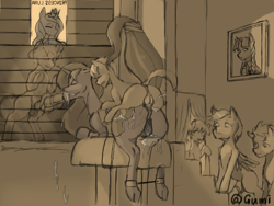 Size: 2761x2071 | Tagged: explicit, artist:gumi, princess luna, age difference, alicorn, alternate version, anal, anal creampie, anal orgasm, anus, balls, blowjob, bondage, bondage furniture, butt, colt, colt on mare, creampie, cum, cum in mouth, cum on butt, cum version, derpibooru exclusive, earth pony, exhibitionism, female, foal, foalcon, g4, glory hole, group sex, high res, horsecock, imported from derpibooru, in front of foals, male, mare, monochrome, nudity, oral, oral creampie, orgasm, pegasus, penetration, penis, plot, pony, pony on pony action, public sex, public use, reverse foalcon, sex, simultaneous orgasm, spitroast, spreader bar, straight, straight shota, threesome, vaginal creampie