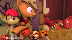 Size: 3840x2160 | Tagged: explicit, artist:olkategrin, apple bloom, applejack, 3d, ahegao, anatomically correct, balls, barn, big macintosh, big penis, blowjob, bulges, bunny ears, bunny suit, cape, caught, clothes, creampie, cum, cum in mouth, cum on floor, cum on food, cum on penis, cum on self, cumming, dead tree, earth pony, english, eyelashes, fangs, female, fetish, foal, foalcon, food, food fetish, food porn, foodplay, g4, halloween, halloween 2022, halloween costume, hay, high res, holiday, horsecock, imported from derpibooru, indoors, long penis, looking at someone, looking at something, looking sideways, lying down, male, masturbation, medial ring, mlp fim's twelfth anniversary, necktie, nudity, object, on side, open mouth, oral, orgasm, orgasm cumshot, penetration, penis, playboy, playpony, pleased, pleasure, pony, prone, pumpkin, pumpkin bucket, pumpkin fucking, raised hoof, sex, siblings, sisters, sky, socks, source filmmaker, suit, surprised, sweet apple acres, teeth, text, tongue out, tree, urethra, vampire costume, vulva, walls, watermark, wide eyes, worried