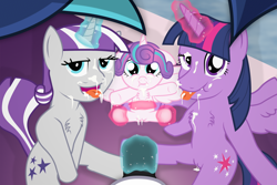Size: 3600x2400 | Tagged: explicit, artist:antagonising, princess flurry heart, shining armor, twilight sparkle, alicorn, auntie twilight, babycon, bedroom eyes, brother and sister, chest fluff, chode, cum, cum in mouth, cum on body, cute, cute porn, dripping, dripping cum, facial, family, family orgy, father and child, father and daughter, female, fffm foursome, filly, floppy ears, foal, foalcon, foursome, fun for the whole family, g4, glowing, glowing horn, grandmother and grandchild, grandmother and granddaughter, group sex, harem, high res, horn, horsecock, human vulva on pony, imported from derpibooru, incest, infidelity, infidelity armor, looking at you, looking up, lucky bastard, magic, magic aura, magical stimulation, magicjob, male, mare, mother and child, mother and daughter, mother and son, nudity, offscreen character, offscreen male, penis, pony, pov, sex, ship:flurryarmor, ship:shiningsparkle, ship:shiningvelvet, shipping, siblings, smiling, smiling at you, spread wings, stallion, straight, telekinesis, tongue out, twicest, twilight velvet, unicorn, wholesome porn, wings