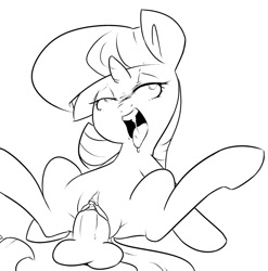 Size: 1280x1293 | Tagged: explicit, artist:boggle, twilight sparkle, ahegao, bedroom eyes, black and white, dildo, dildo sitting, female, filly, filly twilight sparkle, foal, foalcon, g4, grayscale, horn, human vulva on pony, imported from derpibooru, insertion, masturbation, monochrome, nudity, one ear down, open hips, open mouth, orgasm, pony, sex toy, simple background, solo, solo female, spread legs, spreading, tongue out, unicorn, unicorn twilight, vaginal insertion, vulva, white background, wip, younger