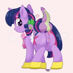 Size: 3700x3700 | Tagged: explicit, artist:yelowcrom, spike, twilight sparkle, aftersex, age difference, anal creampie, anus, ass rider, baby, baby dragon, baby dragon on mare, balls, butt, casual sex, clitoris, clothes, creampie, cum, cute, cute porn, dock, dragon, dragon on pony action, dragons riding ponies, duo, duo male and female, ear fluff, female, foalcon, g4, high res, imported from derpibooru, interspecies, male, mare, nudity, penis, ponut, pony, pseudoincest, riding, riding a pony, scarf, sex, ship:twispike, shipping, shoes, simple background, spike riding twilight, steam, straight, straight shota, striped scarf, tail, unicorn, unicorn twilight, vagina, vulva, wingless spike