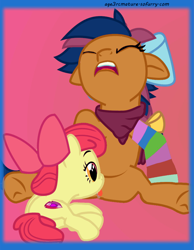 Size: 700x900 | Tagged: explicit, artist:age3rcmature, apple bloom, oc, oc:solar comet, age difference, animated, animated png, bow, cunnilingus, earth pony, female, female orgasm, filly, filly on mare, foal, foalcon, g4, hair bow, imported from derpibooru, lesbian, mare, neckerchief, no sound, nudity, oral, orgasm, pony, sex, show accurate, show accurate porn, squirting, squirting in mouth, tail, vaginal orgasm, vaginal secretions, vaginal secretions in mouth, vulva, webm