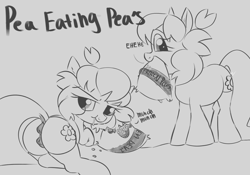 Size: 2000x1400 | Tagged: explicit, artist:mushy, oc, oc:pea, anatomically correct, anus, butt, casual nudity, clothes, earth pony, eating, female, filly, foal, foalcon, food, giggling, imported from derpibooru, legwear, looking at you, looking back, nudity, pea, pegasus, plot, ponut, pony, socks, thigh highs, vulva