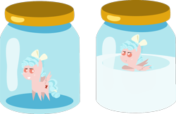 Size: 1164x759 | Tagged: questionable, artist:sollace, .svg available, :t, cozy glow, derpibooru exclusive, emoji, every day we stray further from god's light, female, filly, foal, foalcon, g4, imported from derpibooru, jar, lewd container meme, milk, pegasus, pointy ponies, pony, simple background, svg, transparent background, trapped in jar, vector
