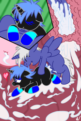Size: 1280x1920 | Tagged: explicit, artist:shenvalor, oc, oc:davi sinfalair, oc:kyra moonheart, alicorn, an egg being attacked by sperm, blowjob, brother and sister, colt, colt on filly, comic, creampie, cum, cumming, egg cell, female, filly, foal, foalcon, horsecock, imported from derpibooru, impregnation, inbreeding, incest, internal cumshot, male, nudity, oc only, oral, orgasm, penetration, penis, pony, sex, siblings, spermatozoon, straight, unicorn, vagina, vaginal, vaginal creampie, x-ray