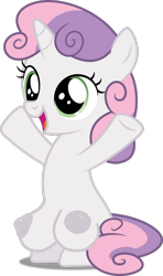 Size: 608x1024 | Tagged: questionable, artist:dashiesparkle, sweetie belle, big crotchboobs, crotchboobs, edit, editor needed, female, foalcon, g4, imported from derpibooru, nipples, nudity, pony, simple background, solo, solo female, transparent background, unicorn
