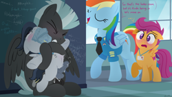 Size: 3840x2160 | Tagged: explicit, artist:dtcx97, rainbow dash, scootaloo, ..., abdominal bulge, age difference, ahegao, anal, anal creampie, anal orgasm, aroused, balls, belly button, blushing, brothers, caught, cloth gag, clothes, colt, creampie, cum, cum while penetrated, cumming, dialogue, english, exhibitionism, eyes closed, eyes rolling back, feathered wings, female, femboy, filly, foal, foalcon, from behind, g4, gag, gay, gay in front of girls, gritted teeth, hands free, high res, horsecock, hug, id card, imported from derpibooru, incest, larger male, lineless, locker room, male, mare, moaning, moaning in pleasure, muffled moaning, name tag, necktie, nudity, older female, older male, open mouth, orgasm, orgasm cumshot, pegasus, pegasus wings, penetration, penis, pony, pony on pony action, reasonably sized balls, reasonably sized penis, reverse cowgirl, rough sex, rumble, sex, ship:rumblelane, shipping, shocked, short mane, sibling incest, siblings, simultaneous orgasm, size difference, smaller male, spread wings, stallion, stallion on colt, stealth sex, teeth, the cmc's cutie marks, thunderlane, tongue out, uniform, vulgar, wall of tags, wingboner, wings, wonderbolts, wonderbolts dress uniform, younger female, younger male