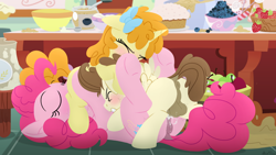 Size: 3840x2160 | Tagged: explicit, artist:dtcx97, pinkie pie, age difference, anus, balls, bisexual, brother and sister, cake twins, colt, colt on mare, creampie, cum, cumming, cunnilingus, earth pony, eyes closed, female, filly, foal, foalcon, g4, group sex, hands free, high res, imported from derpibooru, lesbian, lying down, lying on top of someone, male, mare, mare on filly, missionary position, nudity, older, older pound cake, older pumpkin cake, on back, oral, orgasm, pegasus, penetration, penis, ponut, pony, pony on pony action, pound cake, preteen, pumpkin cake, semi-incest, sex, ship:pound pie, ship:pumpkin pie, shipping, siblings, simultaneous orgasm, squirting, straight, straight shota, sugarcube corner, threesome, tremble spikes, trembling, twincest, twins, unicorn, vaginal, vaginal creampie, vaginal orgasm, vaginal secretions, vaginal secretions in mouth, vulva