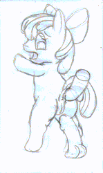 Size: 333x560 | Tagged: explicit, artist:autumnwheat, apple bloom, anal, animated, blank flank, butt, double penetration, earth pony, female, filly, foal, foalcon, g4, gif, group sex, imported from derpibooru, male, monochrome, multiple penetration, nudity, penetration, penis, plot, pony, sex, straight, vaginal
