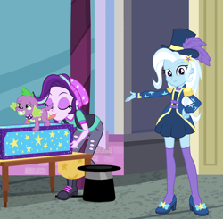 Size: 1101x1080 | Tagged: explicit, artist:dieart77, spike, starlight glimmer, beanie, bestiality, blowjob, boots, clothes, collar, dog, dog collar, edit, edited screencap, equestria girls, female, foalcon, g4, hat, human, human female, human on dog action, hundreds of users filter this tag, imported from derpibooru, interspecies, jacket, legwear, magic trick, magician outfit, male, my little pony equestria girls: better together, nudity, oral, pants, penis, screencap, sex, ship:sparlight, shipping, shoes, socks, spike's dog collar, stockings, straight, street magic with trixie, thigh highs, trixie, unf