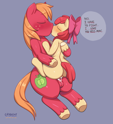 Size: 2000x2200 | Tagged: explicit, grimdark, artist:crybleat, apple bloom, accidental incest, age difference, applecest, big macintosh, blushing, brother and sister, butt grab, butt touch, cowgirl position, creampie, cum, cumming, earth pony, eyes closed, female, filly, foal, foalcon, french kiss, g4, grope, high res, imported from derpibooru, incest, kissing, love poison, love potion, male, mind break, mind control, penetration, pony, scared, sex, ship:macbloom, shipping, siblings, stallion, stallion on filly, straight, this will end in pregnancy, vaginal, vaginal creampie