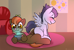 Size: 3000x2000 | Tagged: explicit, artist:cornelia_nelson, button mash, anal, blushing, casual sex, colt, colt on colt, controller, distracted, duo, foal, foalcon, from behind, g4, gamejob, gay, high res, imported from derpibooru, large penetration, male, nudity, pegasus, penetration, penis, playing, pony, pony on pony action, reverse cowgirl, reverse foalcon, rumble, sex, ship:rumblemash, shipping, short mane